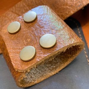 Leather cuff/bracelet